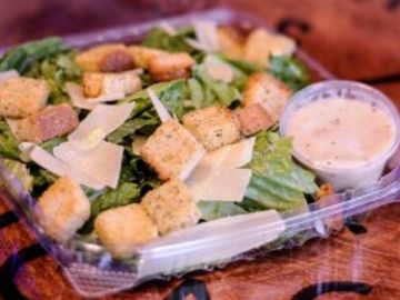 Slim's Chicago Caesar Salad	
Fresh Romaine Salad, Parmesan cheese, & Croutons, served with Caesar Dr