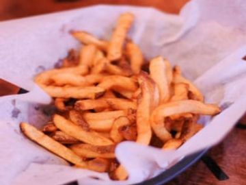 Our fries are hand-cut daily to serve your taste buds