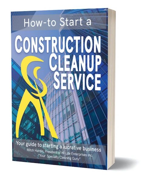 How to construction cleaning book