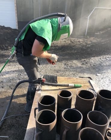 Pittsburgh Sandblasting Pittsburgh Dustless Blasting Cleveland dustless blasting sandblasting