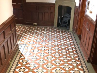 Victorian flooring installed by The Victorian Floor Company.