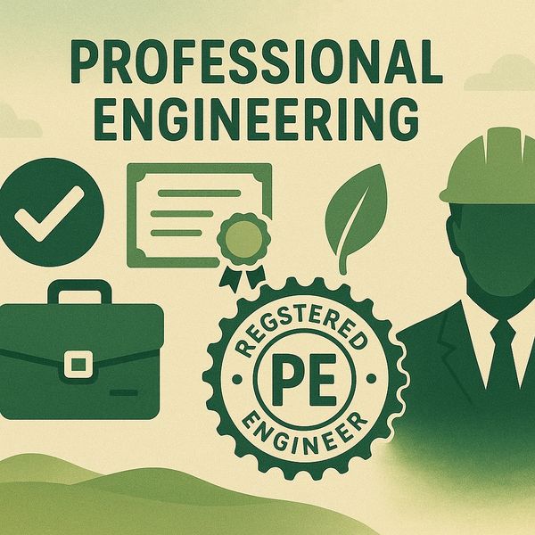 Licensed Professional Engineer in Environmental Engineering in Ohio