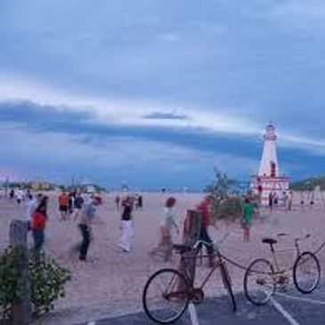 new buffalo beach front