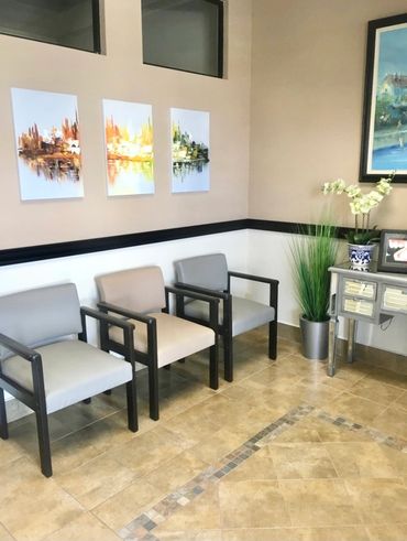 Patient waiting room