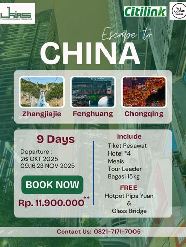 Zhangjiajie-Fenghuang-Chongqing