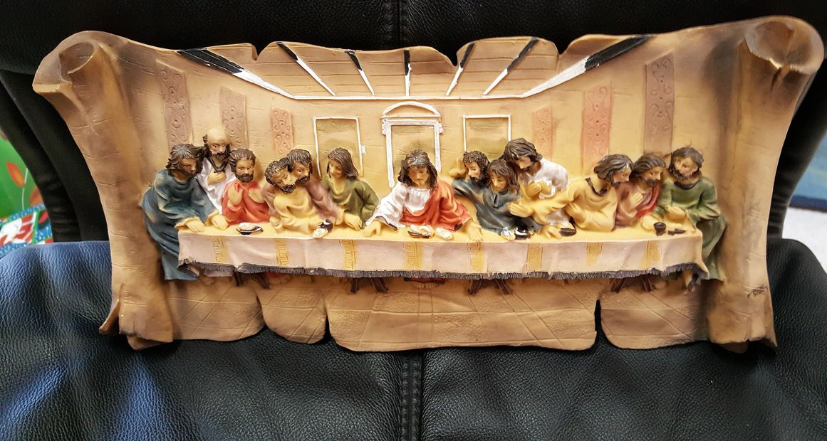 Wall Plaque of "The Last Supper."
