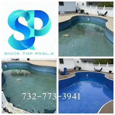 Complete rip out and install of a Dover Liner on a custom A/B measured pool.