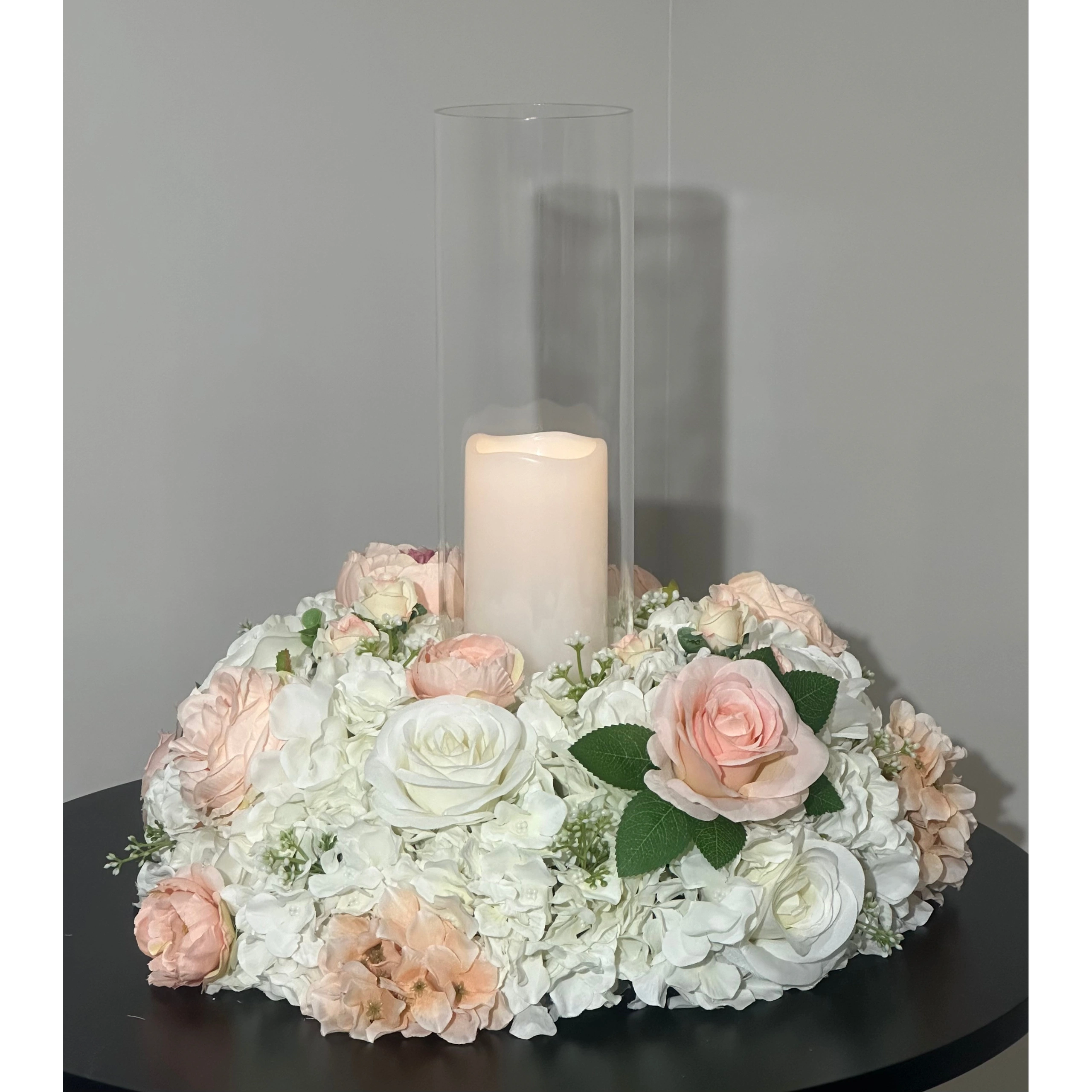 Wreath with candle