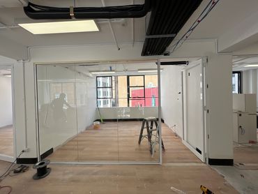 Glass Partitions Sydney Office