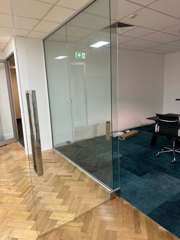 Glass Walls and Door