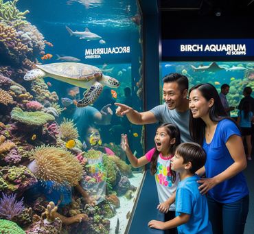 Discover Marine Life at Birch Aquarium at Scripps, La Jolla, CA