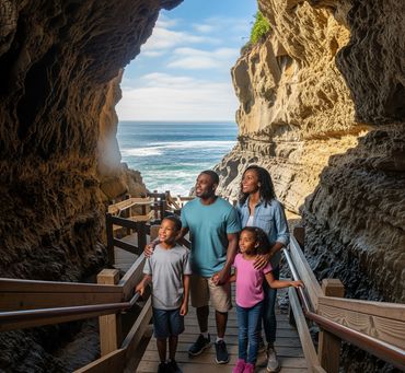 Visit the Sunny Jim Cave in La Jolla, CA