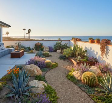 Xeriscaping in La Jolla, CA