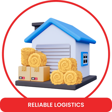 Reliable Logistics Luckies Pinestraw