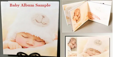 Baby Album Sample 10X10