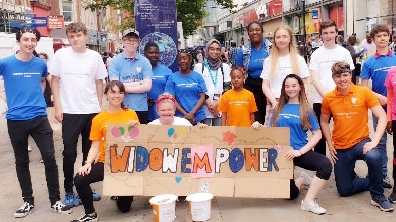 Helping to raise money for Bereavement Support with a Small Charity Coalition event with NCS.