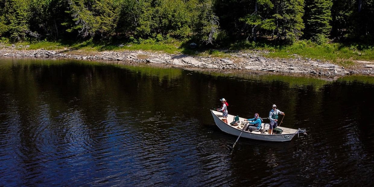algonquin park fly fishing guide drift boat bass brook trout ottawa valley raft ottawa ontario 