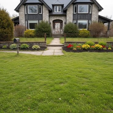 Before and After Curb Appeal for listed homes