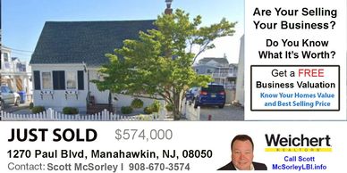 JUST SOLD
New Jersey Waterfront Home
1270 Paul Blvd, Manahawkin, NJ, 08050
