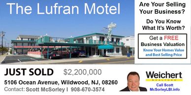 Just Sold $2,200,000
The Lufran Motel, Wildwood, NJ, 08260