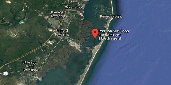 Ron Jon Surf Shop offers a variety of beach clothing, Ship Bottom, NJ, 08008, www.McSorleyLBI.info
