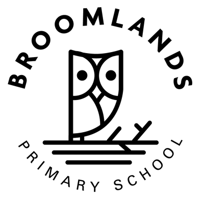Broomlands Primary School owl logo