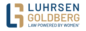 Luhrsen Goldberg LLC Law Powered by Women logo