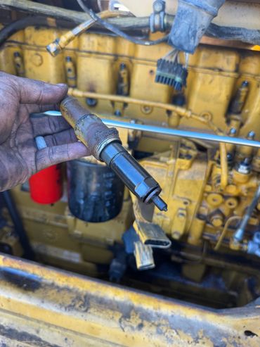 Pulling injectors.