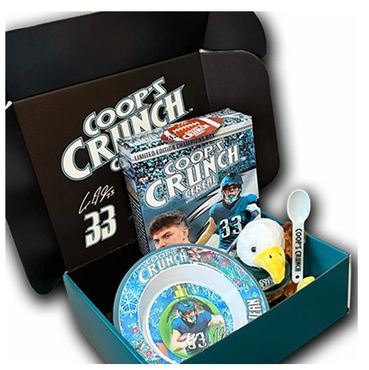 Skye Arcia, SEA Agency LLC, Sports Representation and endorsements. Coop's Crunch Cereal