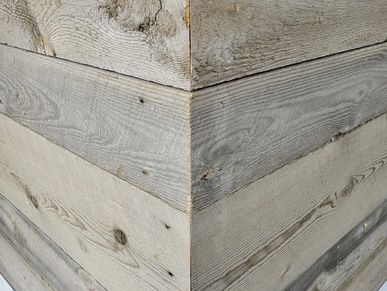 Reclaimed barn wood siding
