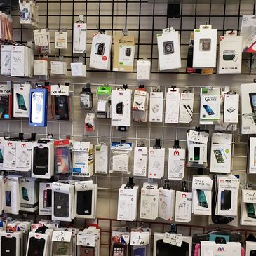 Cell phone cases, charge cables, chargers and more accessory for screen phone, iPhone and Samsung