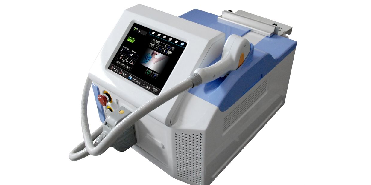 máquina de depilación láser profesional, láser diodo SHR