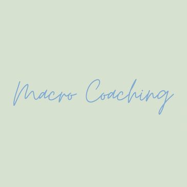 Macro Coaching.