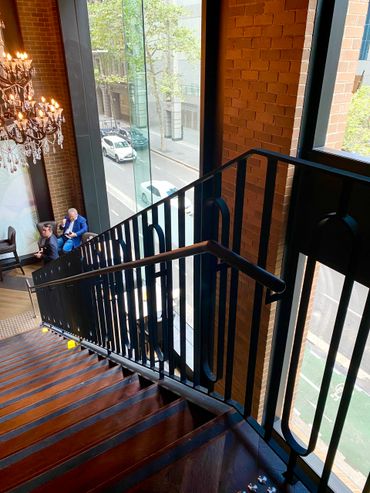 Stunning Finish at Elegant Sydney Restaurant - Custom Balustrade and Staircase