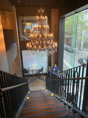 Stunning Finish at Elegant Sydney Restaurant - Custom Balustrade and Staircase