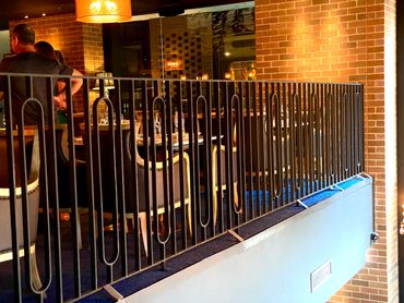 Stunning Finish at Elegant Sydney Restaurant - Custom Balustrade