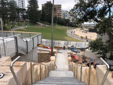 Stainless Steel Post Mounted Hand Rail