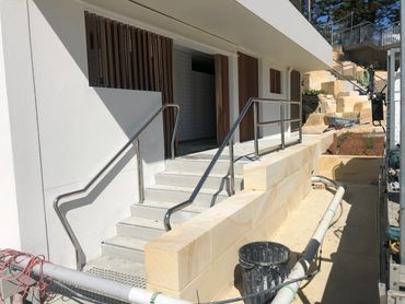 Stainless Steel Post Mounted Hand Rail