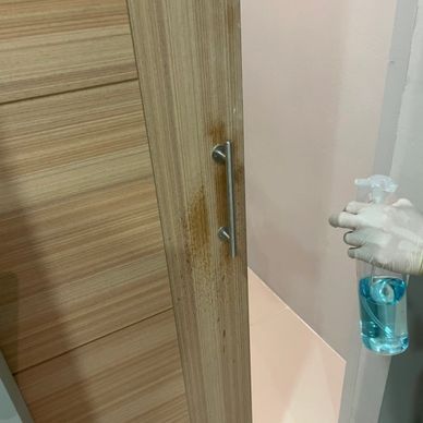 สเปรย์แอลกอฮอล์ฆ่าเชื้อจุดสัมผัส มือจับประตู