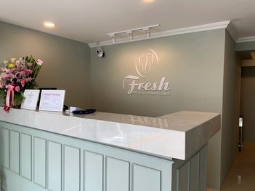 counter เฟรชคลินิกกายภาพบำบัด