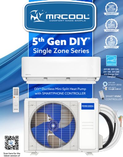 MRCOOL 5TH GENERATION MINI SPLIT AUSTIN,SAN ANTONIO, NEW BRAUNFELS, SAN MARCOS, CORPUS CHRISTI.