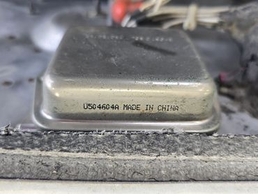 Chinese made electrical voltage regulator found in a Cessna.