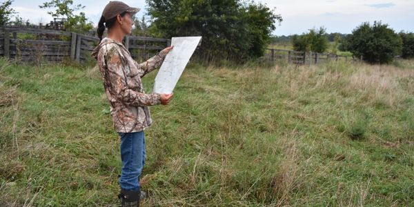 Consulting with landowners in Kentucky about wildlife management plans for hunting.