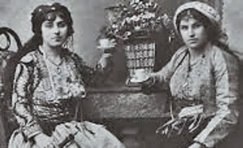 Armenian women drinking coffee