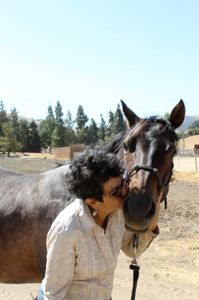 Sissy Cortez & her Horse Rusty