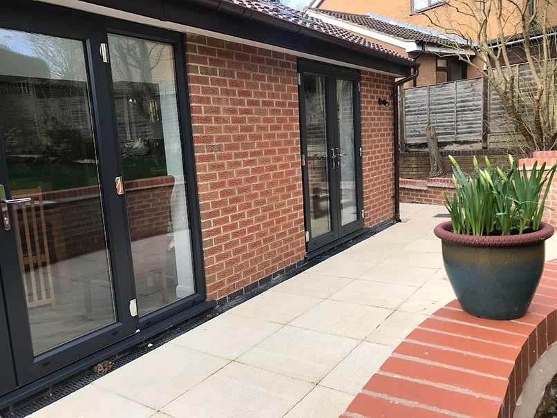 Builders Leicester Wellington Building Services, home extension by Leicestershire construction firm
