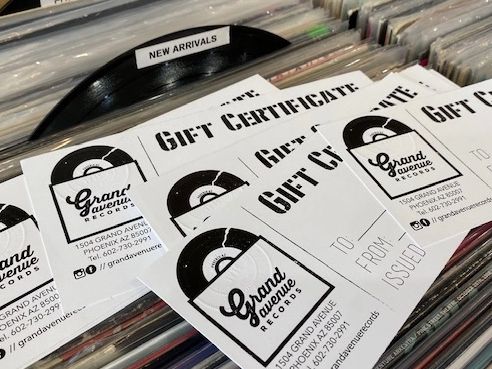 Gift Card, Gift Certificate, Buy Records, Buy Vinyl, Buy Music