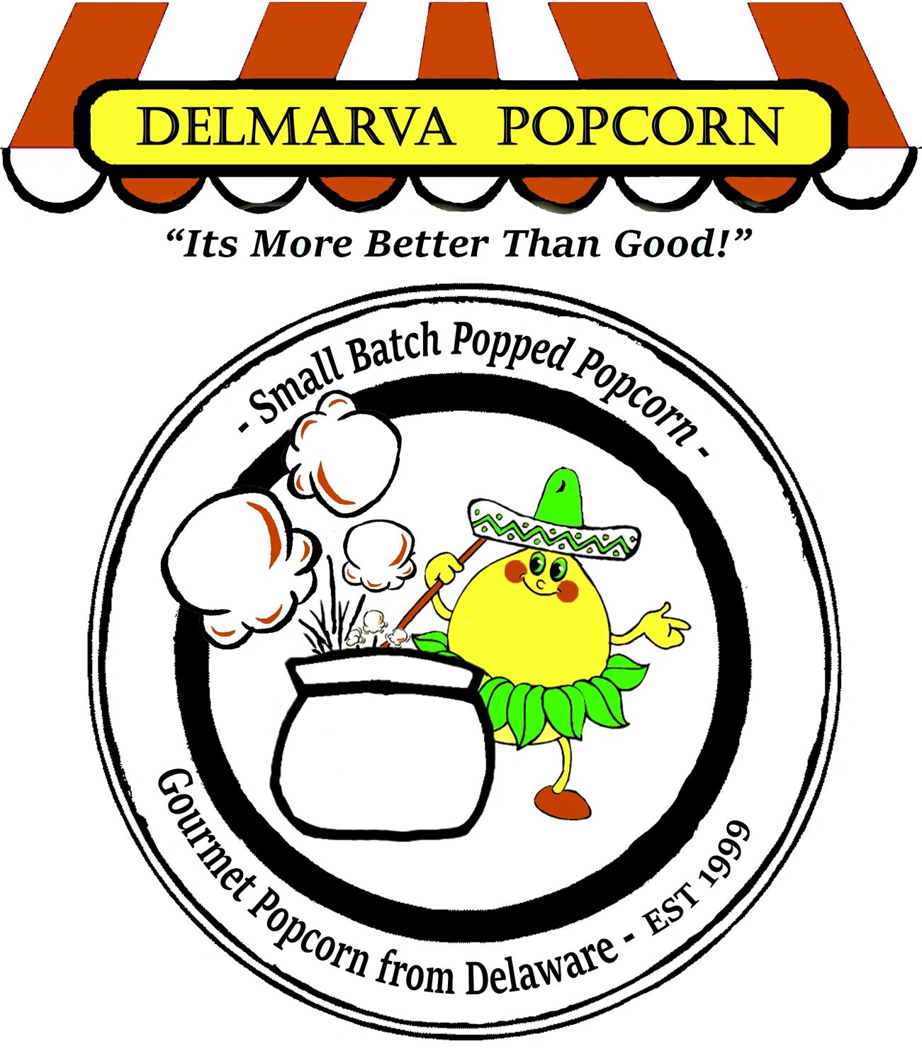 Delmarva popcorn logo