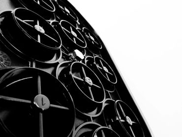 Compact 2 Stage Air Cleaner Close Up