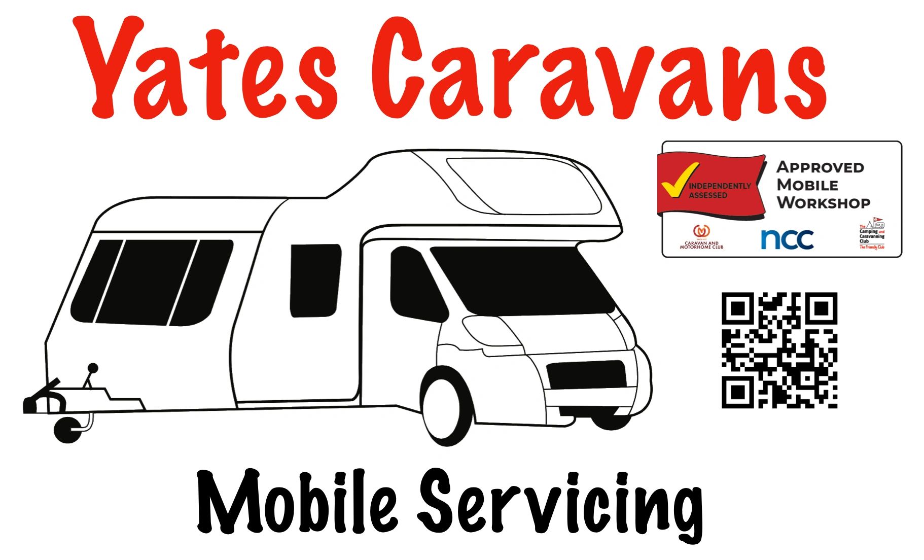 Yates Caravans Mobile Caravan Servicing Oxfordshire & Buckinghamshire NCC Approved Workshop Scheme